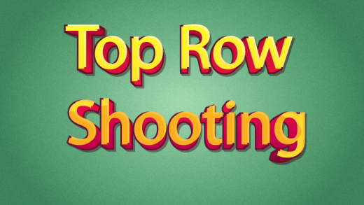 Top Row Shooting Typing Game