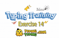Typing Training: Exercise 14